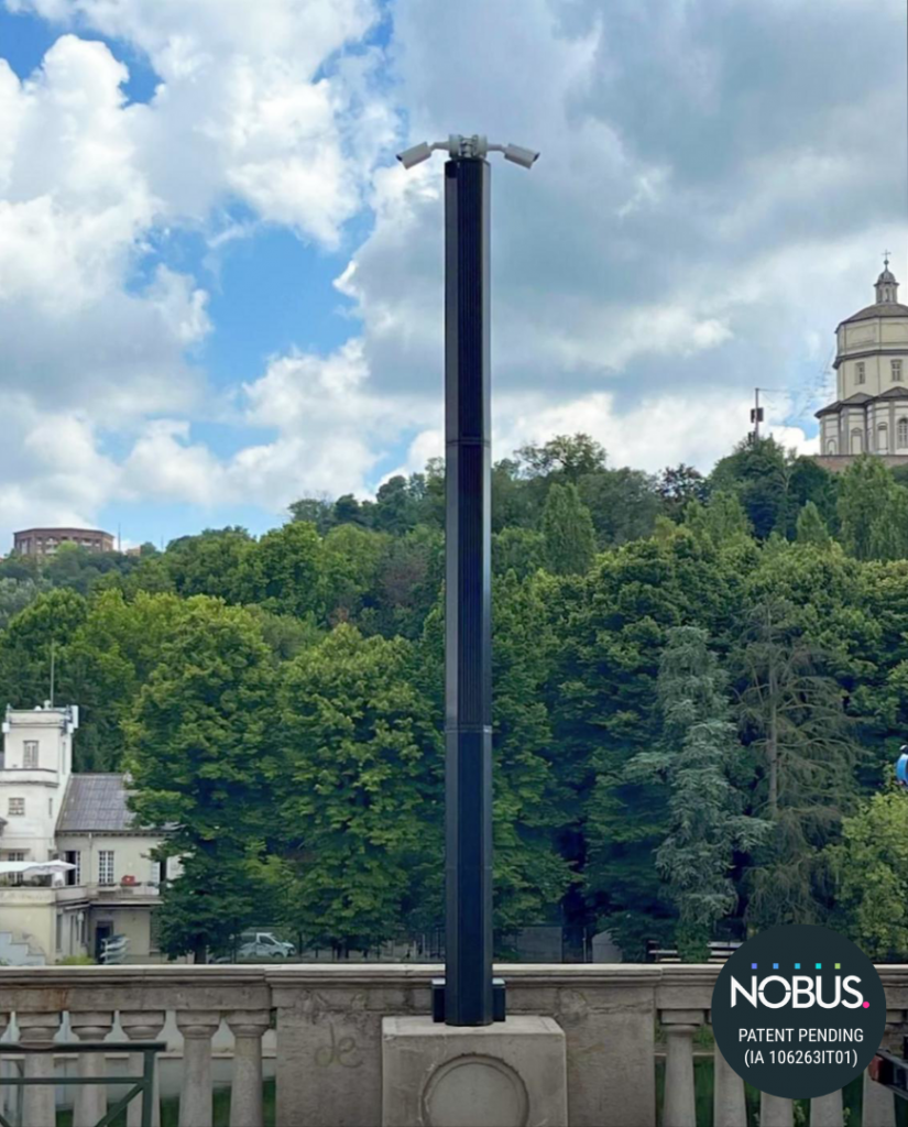 Ecocolonna Ronda con telecamere